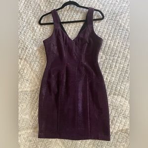 Forever 21 - Dress Black/Purple, M